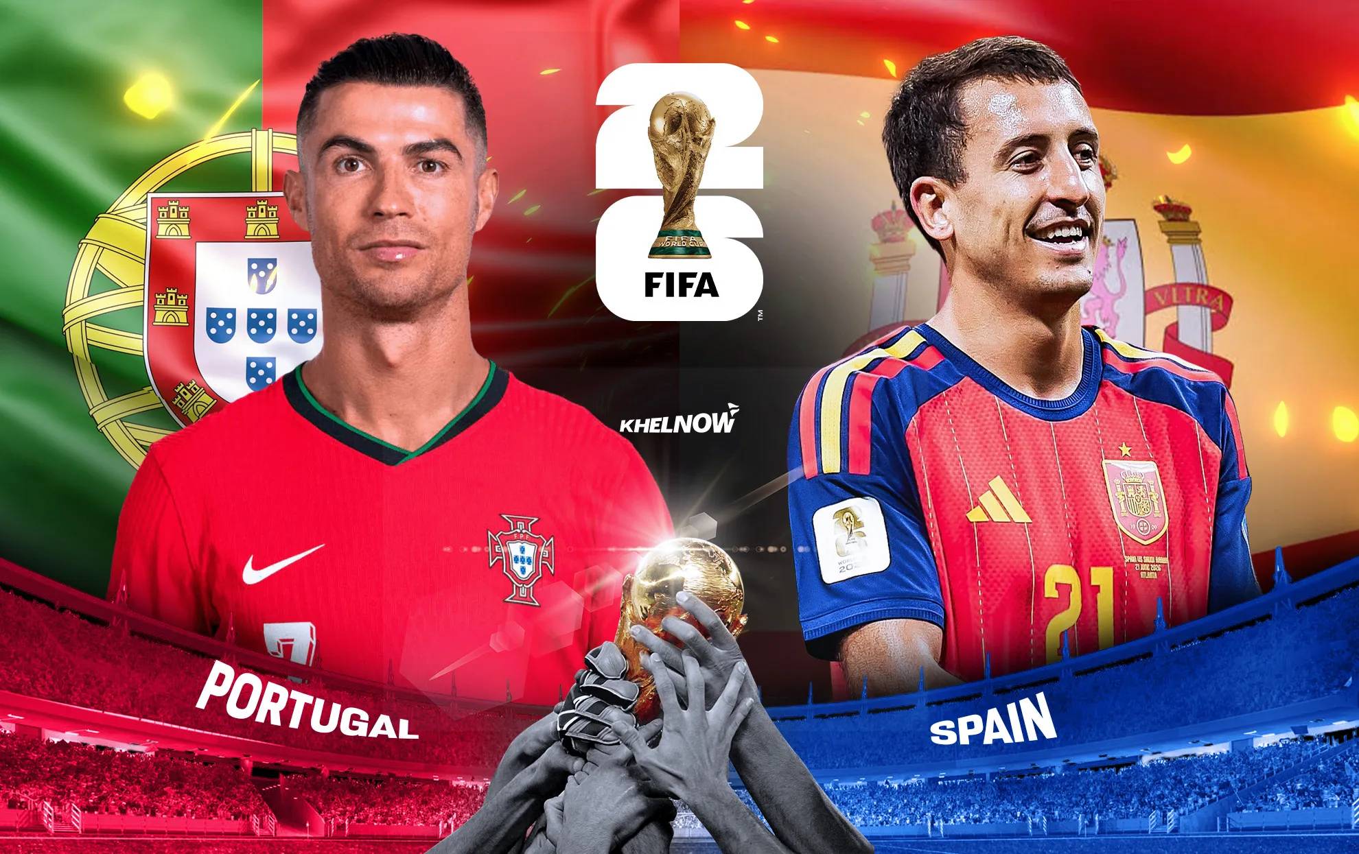 Ki Link ban ioh peit ia ka jingia lehkai hapdeng ka  Portugal pyrshah ia ka Spain 